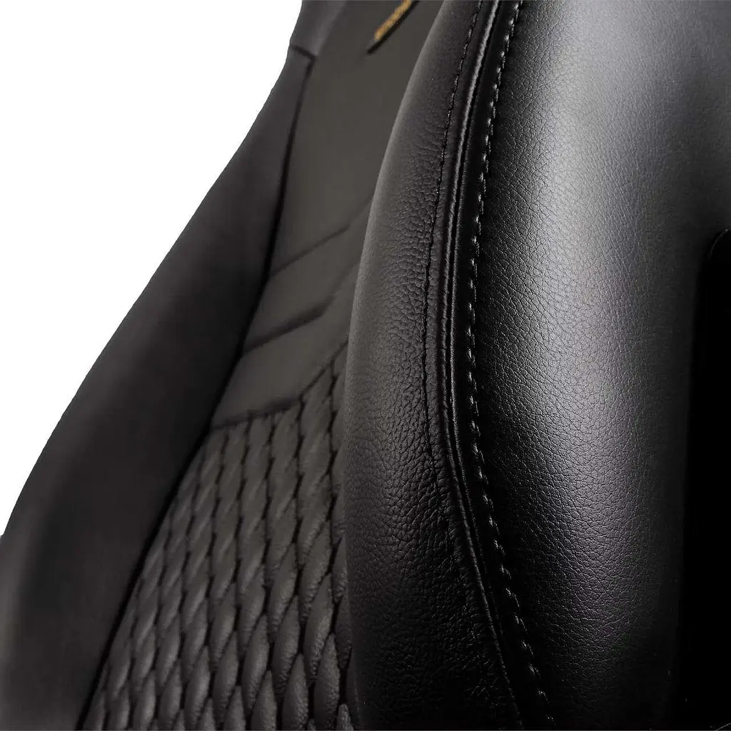 Геймерське крісло Noblechairs ICON Real Leather Black - фото 10