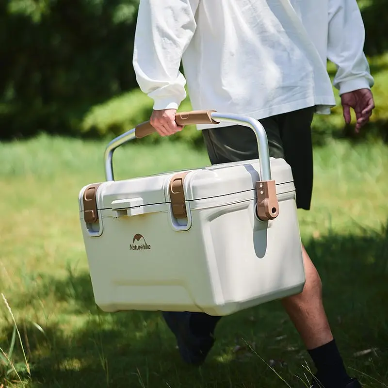 Туристичний холодильник Naturehike CNH22CJ10001 45 л бежевий - фото 3