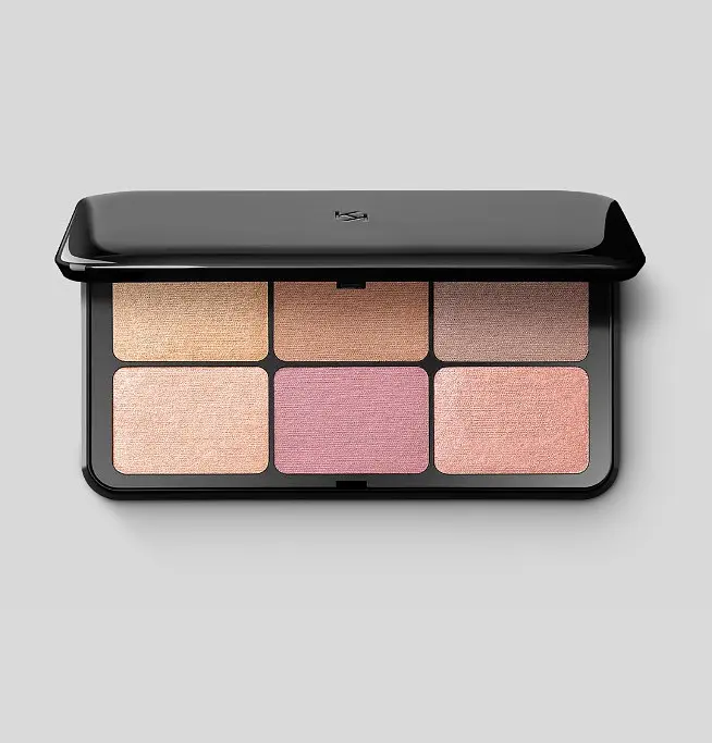 Палетка Kiko Milano Irresistible Total Look Face Powder Palette 01 Light-Medium 15 г - фото 2