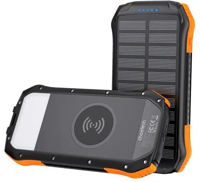 Павербанк Choetech Black-orange 10 000 mAh / 10 Вт (B659-OR) - фото 2
