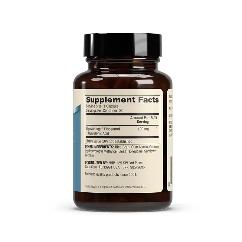 Гіалуронова кислота Liposomal Hyaluronic Acid 100 mg, 30 капсул Dr. Mercola vit0004201 - фото 2