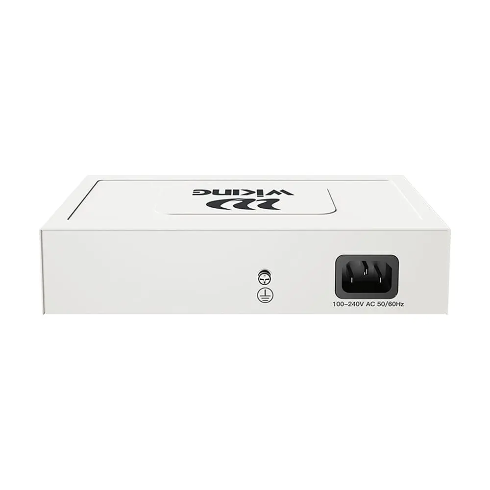 PoE-комутатор 10-портовий некерований Wiking WK-PS210 V2, 8x100Mbps PoE, 2x100Mbps Uplink, 76W (73-00271) - фото 5