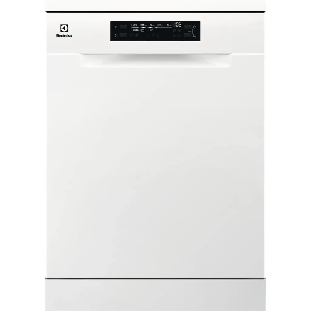 Посудомоечная машина Electrolux, 14 комплектов A+++, 60 см, дисплей, инвертор белый - фото 1