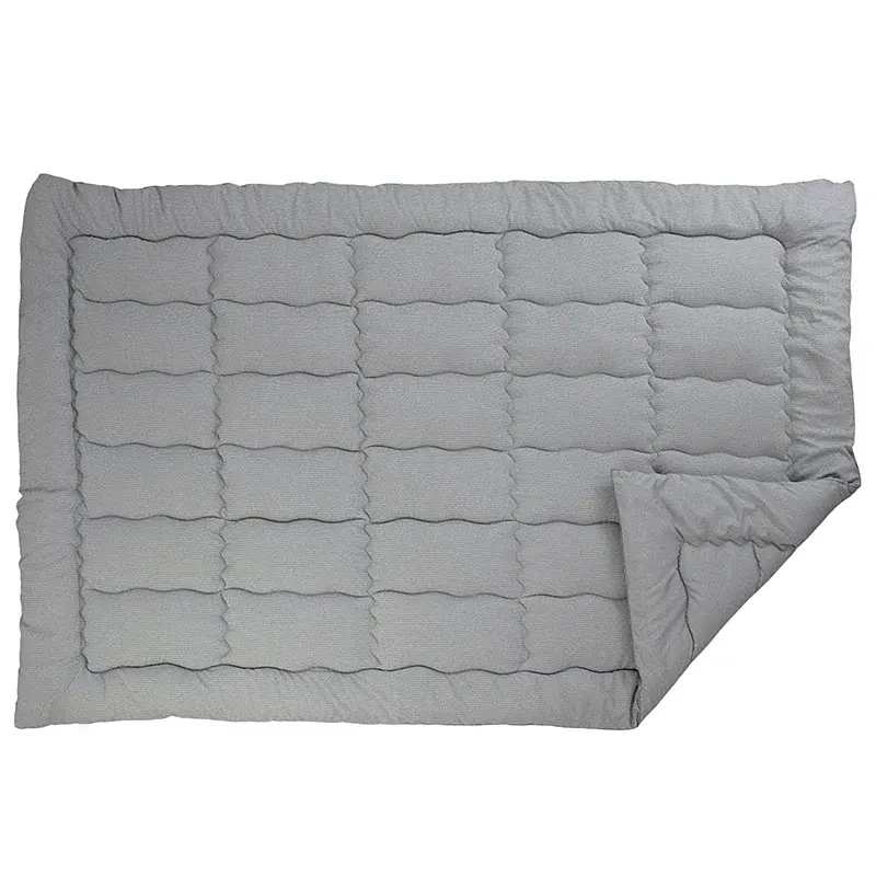Ковдра силіконова Руно Soft Line 140х205 см з подушкою 50х70 см сіра - фото 7