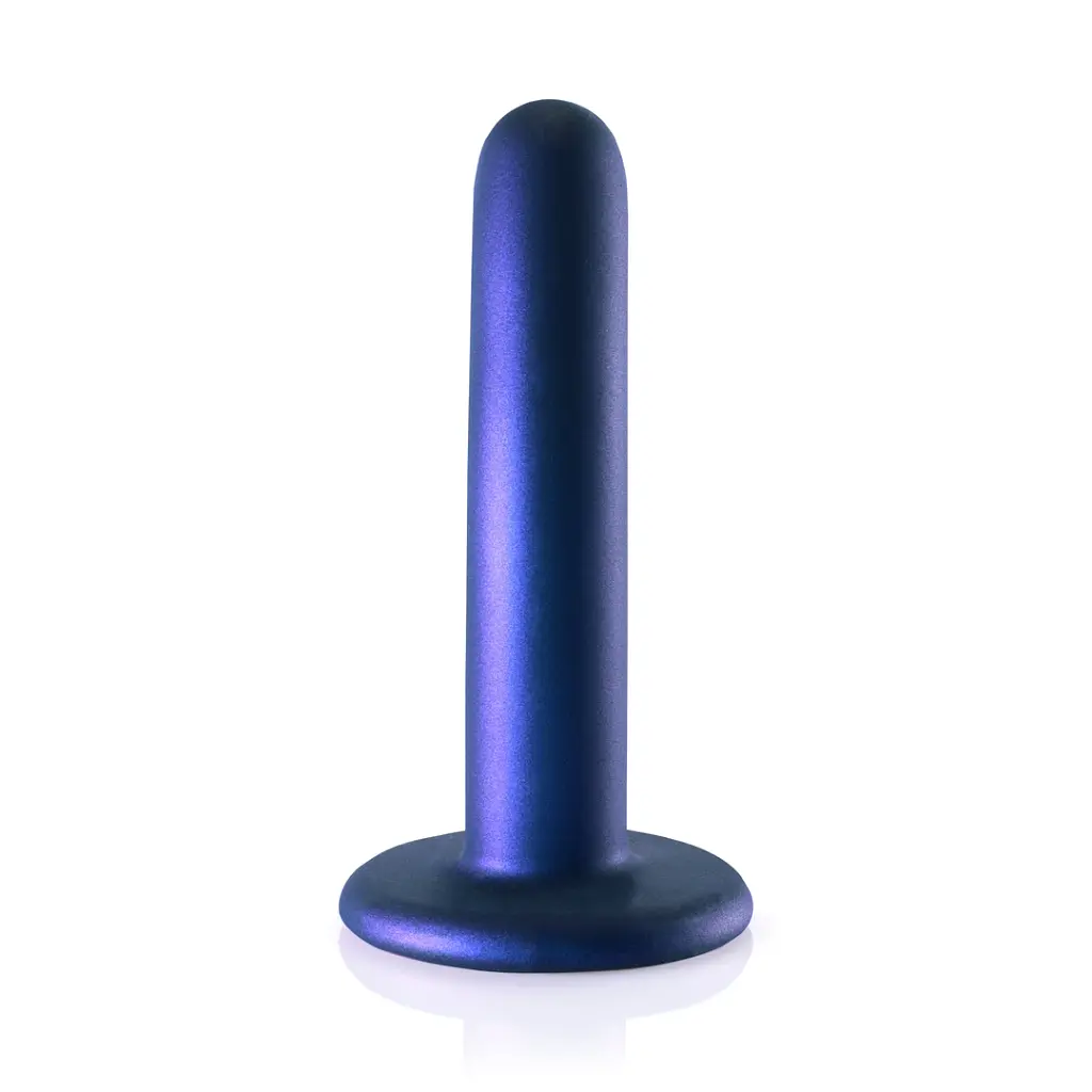 Фаллоимитатор Ouch! Smooth G-Spot Dildo 5apos;apos; 12.4 см (синий) - фото 2