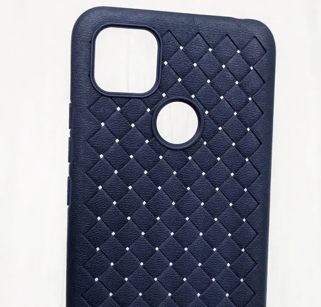 Чохол-накладка Weaving Case для Xiaomi Redmi 9C/10A [Dark Blue] [69675] - фото 2