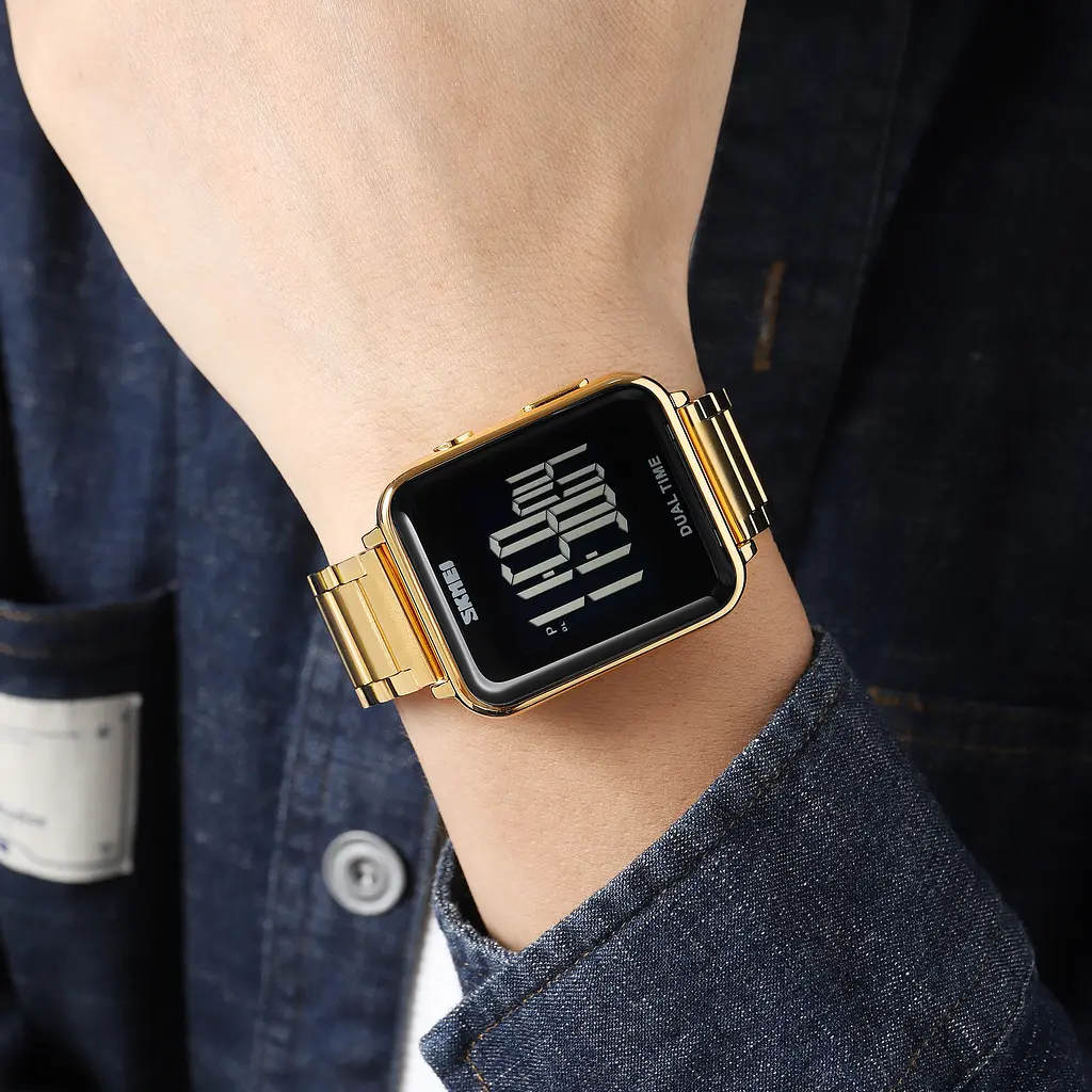 Годинник наручний 1852GD Gold Skmei acs0030537 - фото 3