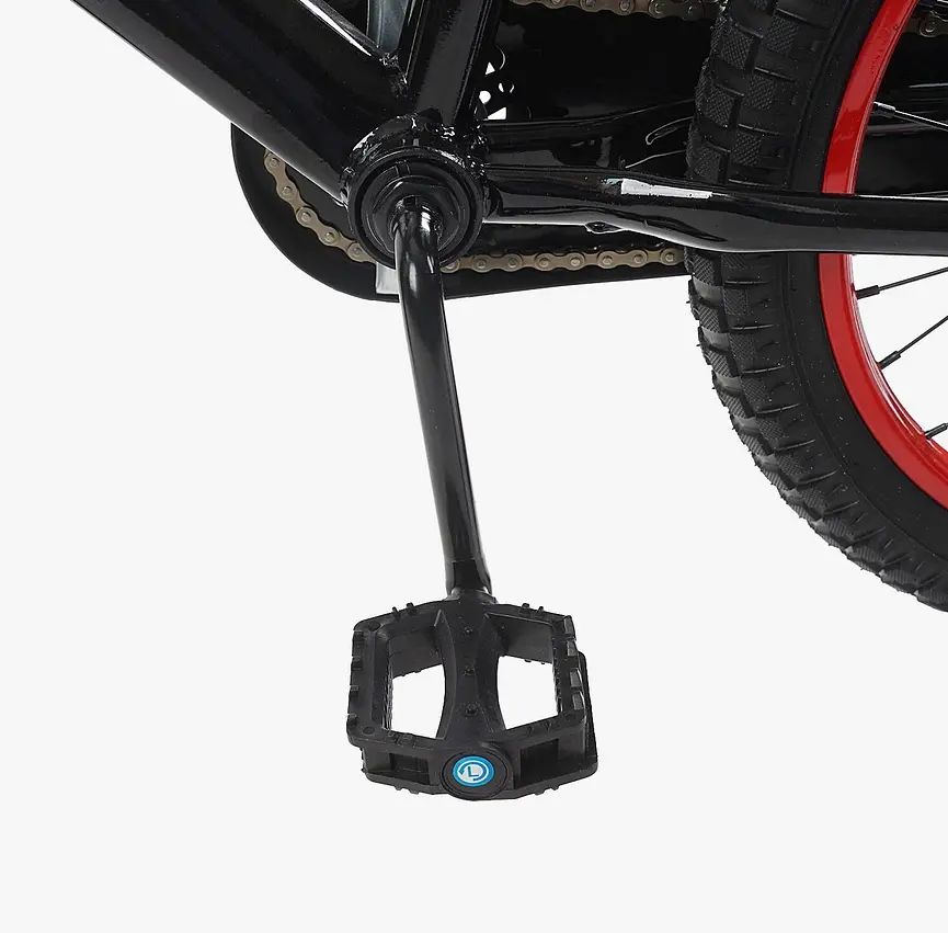 Велосипед 2-х колёсний 18" FL-18214 Corso Falcon стальная рама, дисковые тормоза, доп. колеса, звонок, корзинка, собран на 85% - фото 6