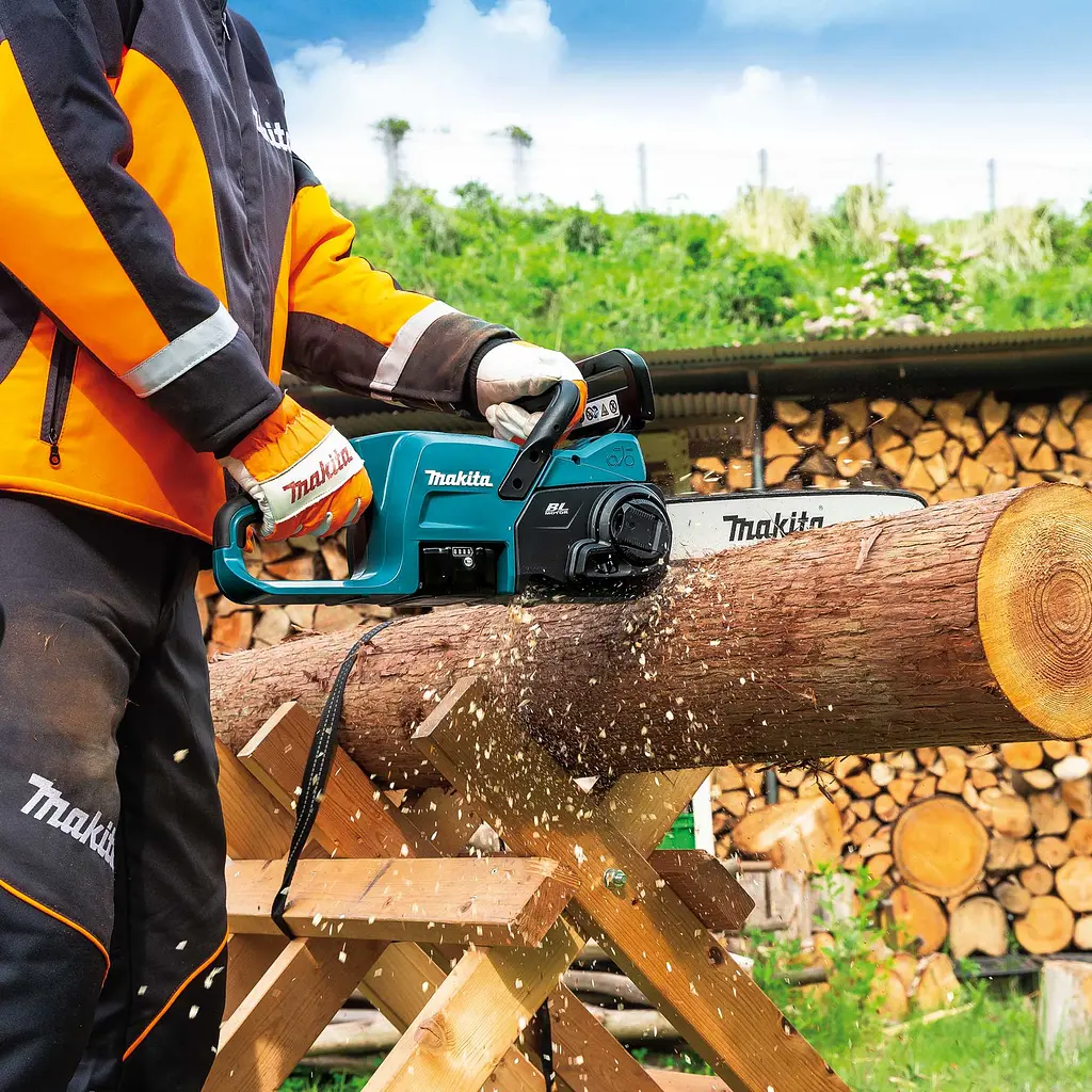 Пила ланцюгова акумуляторна Makita DUC357Z (35 см, 7.7 м/с, LXT, BL, без акумуляторів та зарядного пристрою) - фото 8