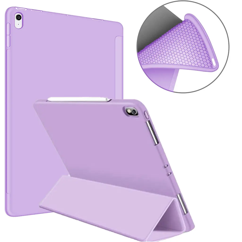 Чохол до планшета BeCover Tri Fold Soft TPU Silicone Apple iPad Air 11" M4 2026 Purple (715241) - фото 2