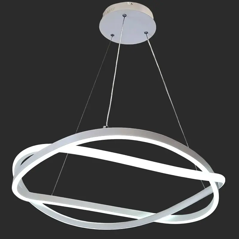 Стильна підвісна LED-люстра Art 2463/800 WH - фото 2
