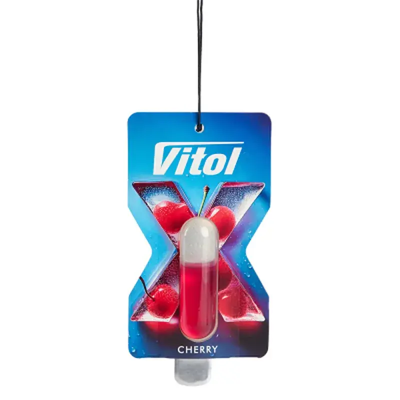 Ароматизатор для автомобіля Vitol X-Fresh Cherry (VF01) - фото 2