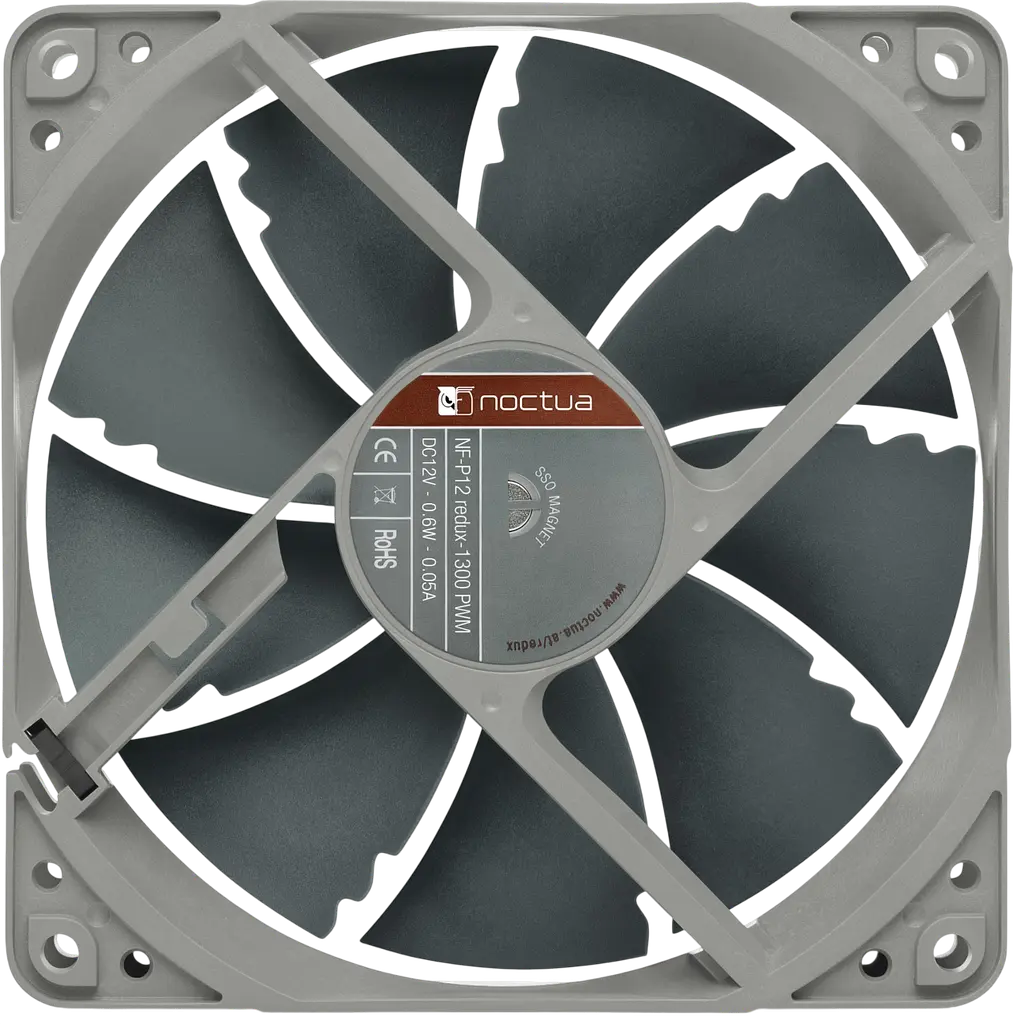 Вентилятор Noctua NF-P12 redux-1300 PWM Gray - фото 3