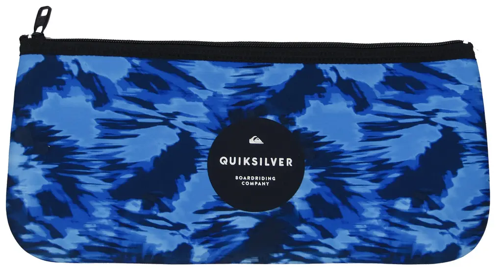 Шкільний пенал-органайзер Quiksilver великий 33,5 см Блакитний - фото 3