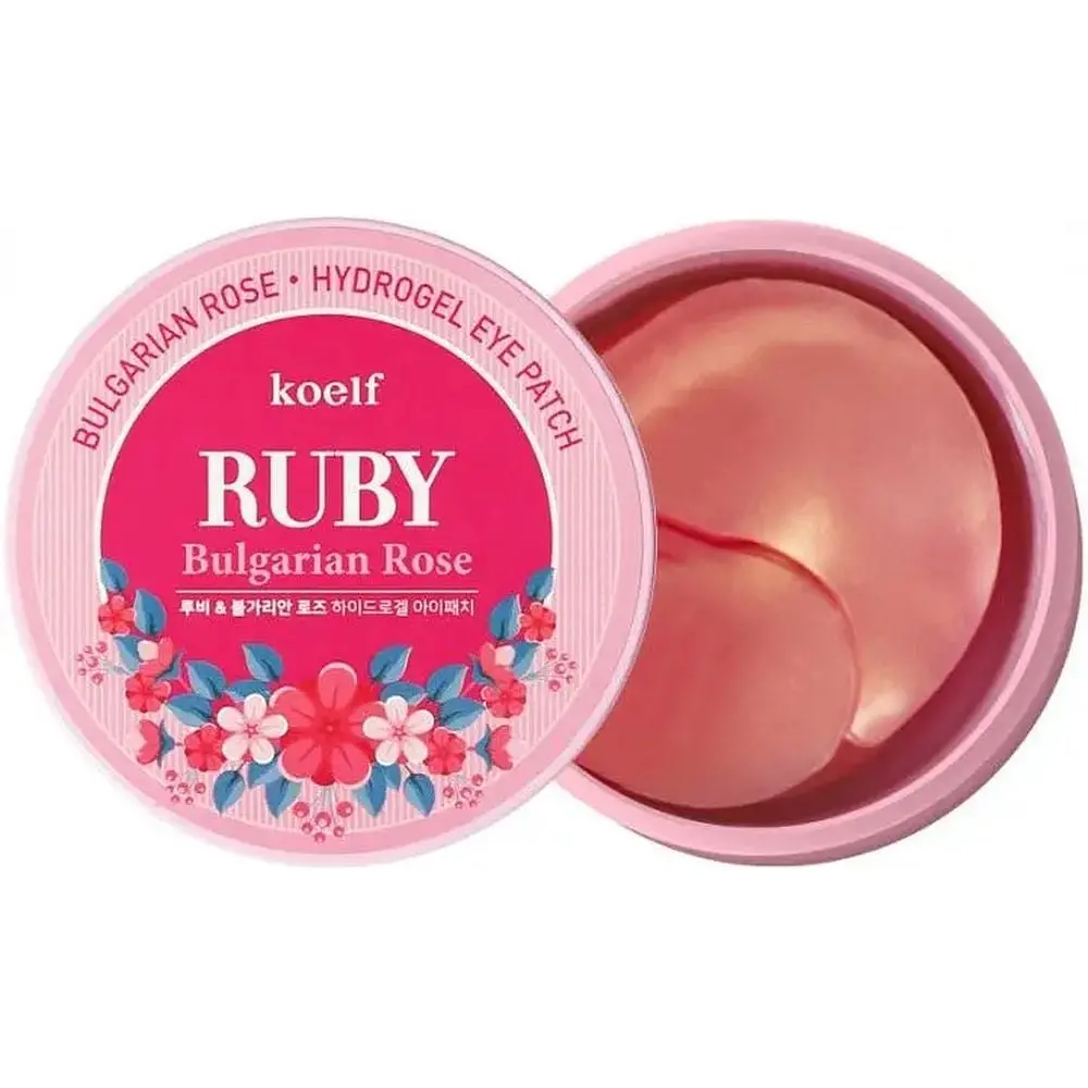 Гідрогелеві патчі для очей Koelf Ruby Bulgarian Rose 60 шт. - фото 2