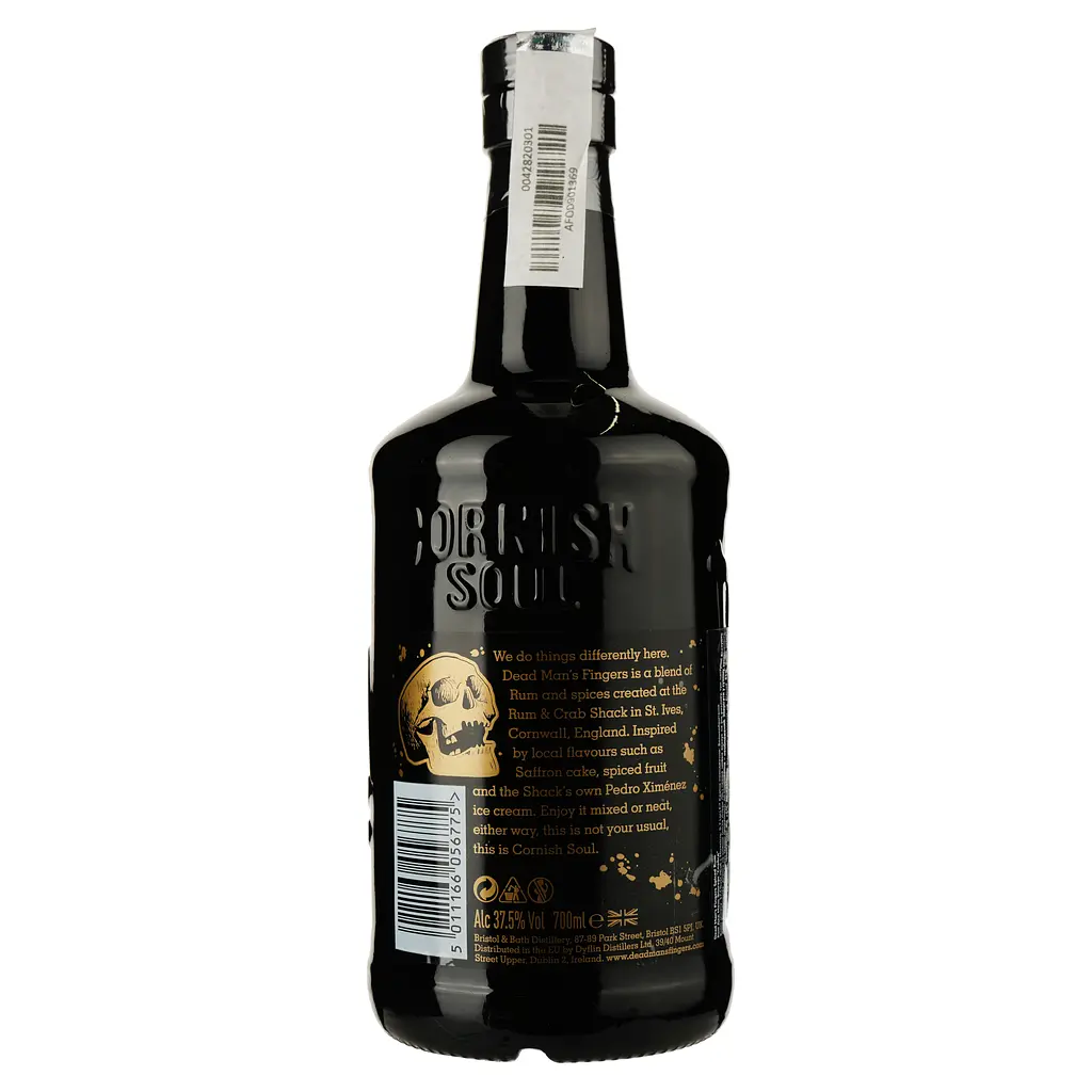 Ром Dead Man’s Fingers Spiced 37.5% 0.7 л - фото 2