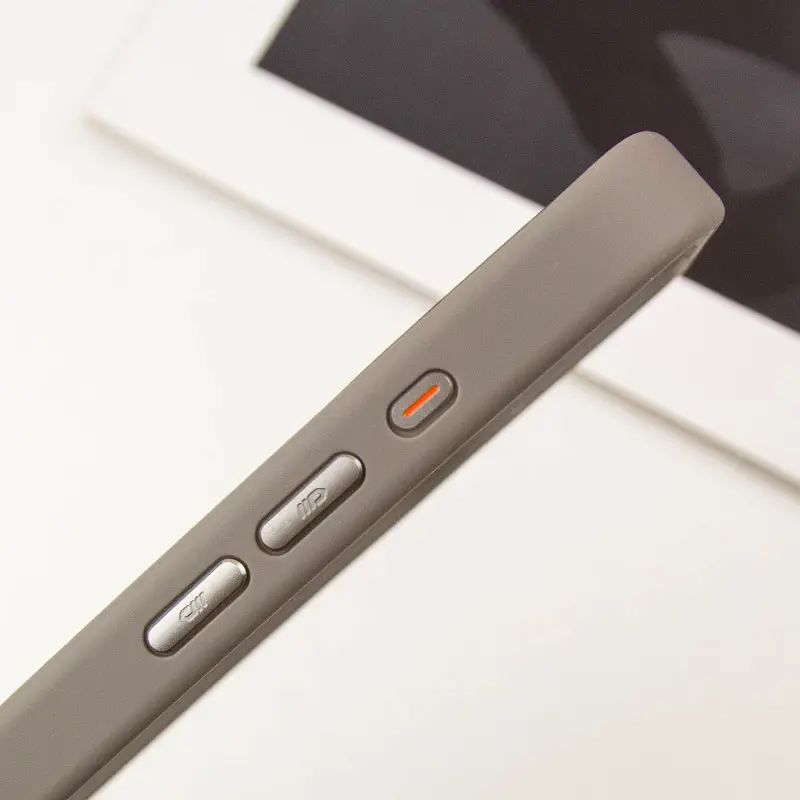 TPU+PC чохол Blueo Skin Friendly Frosted with MagSafe для Apple iPhone 15 Pro (6.1) Сірий / Grey - фото 6