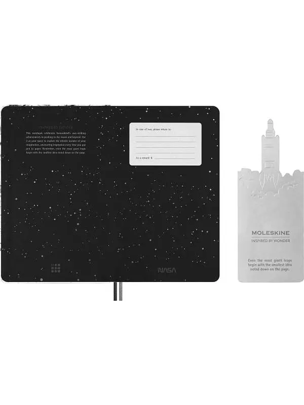 Записник Moleskine NASA середній, Лінійка (SKNTBHL7063S1) - фото 5