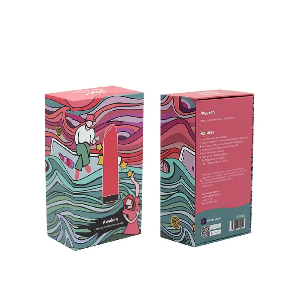 Вибратор Magic Motion Awaken 9.5 см красный - фото 5