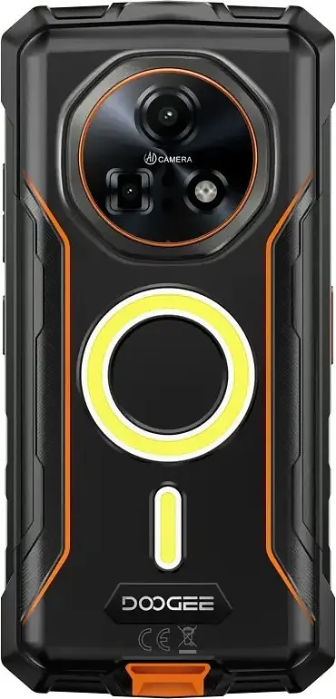 Смартфон DOOGEE Fire 7 Pro 5G 8/256GB Night Vision Blaze Orange - фото 2