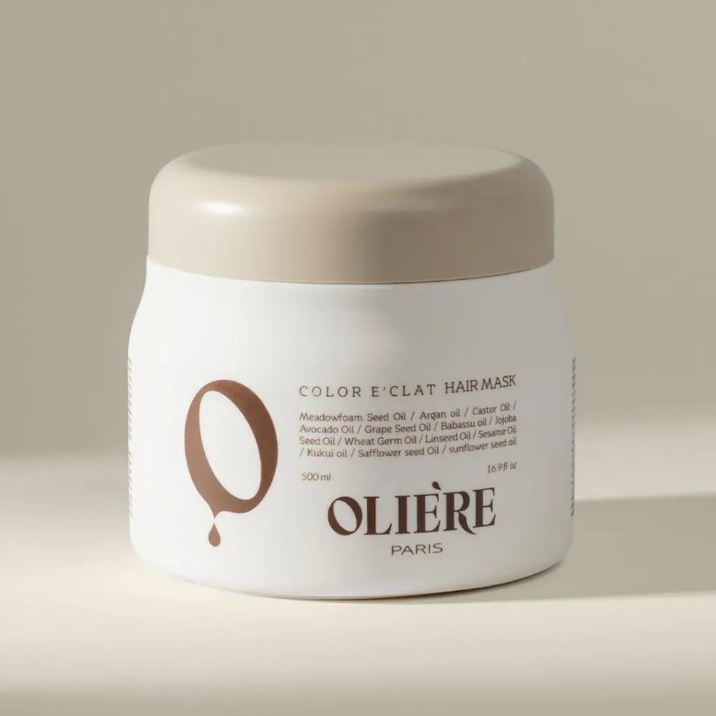 Маска для фарбованого волосся OLIE'RE PARIS Color E'Clat Hair Mask 500 мл - фото 2