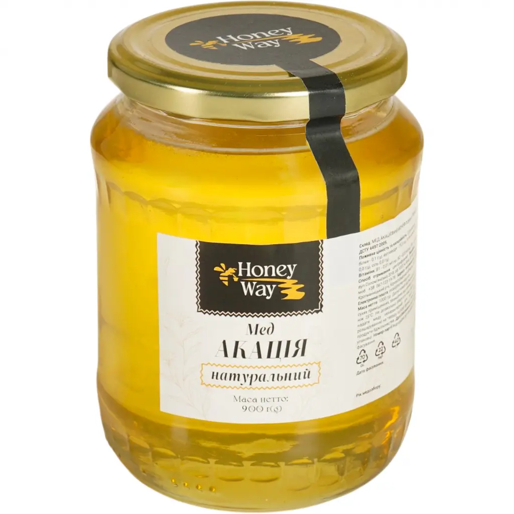 Мед акацієвий Honey Way 900 г - фото 2