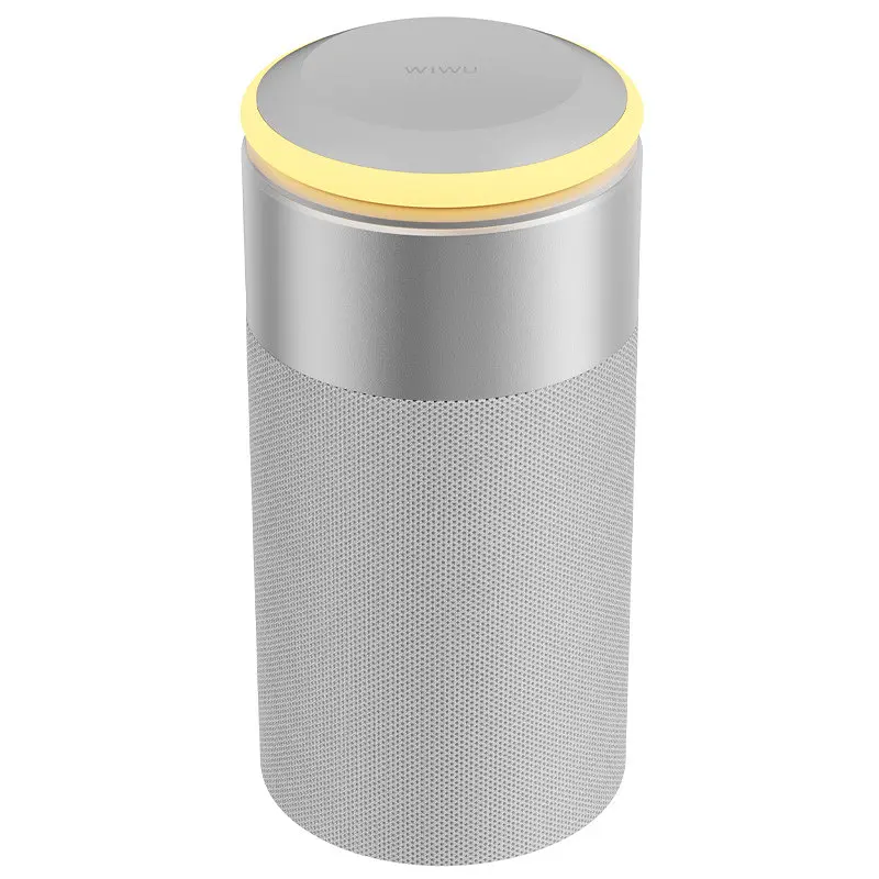 БЗП Wi-W022 3 in 1 Wireless Charger+Bluetooth Speaker White Wiwu teh0029892 - фото 4