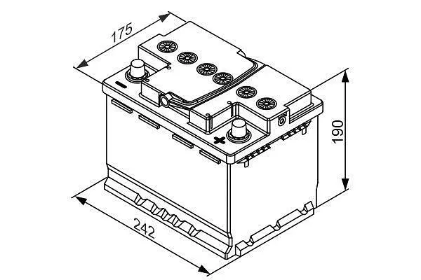 Акумулятор Bosch S5 AGM 60Ah EN 680A (0 092 S5A 050) - фото 5