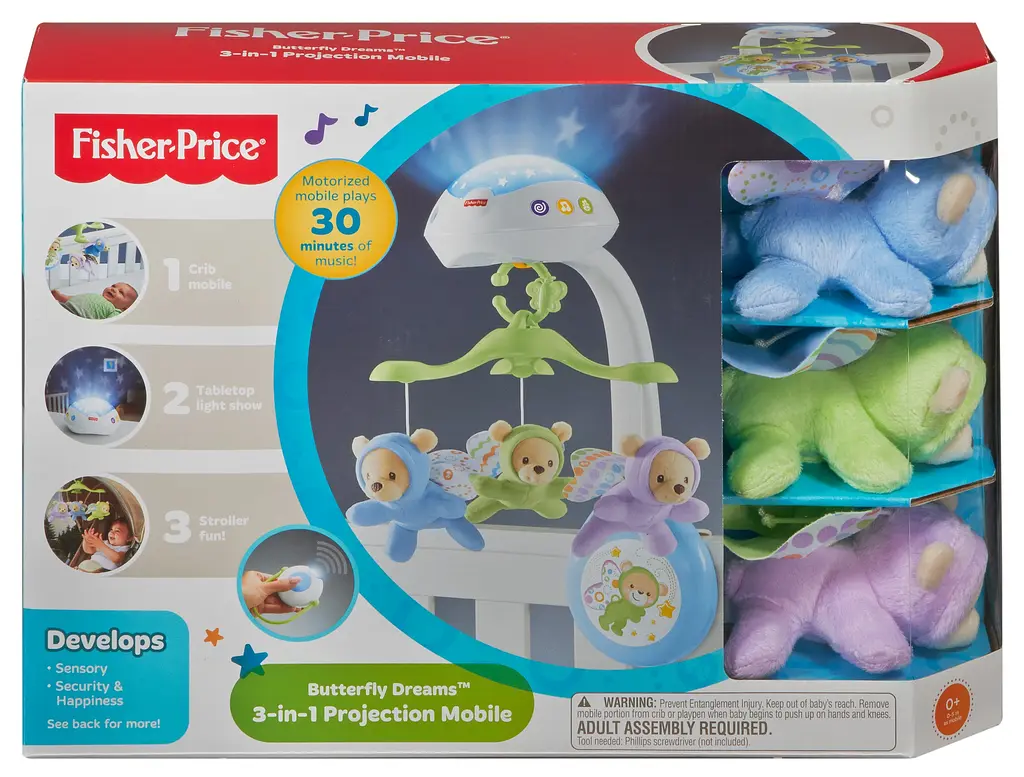 Мобіль з пультом керування Fisher-Price Сон метелика (CDN41) - фото 7