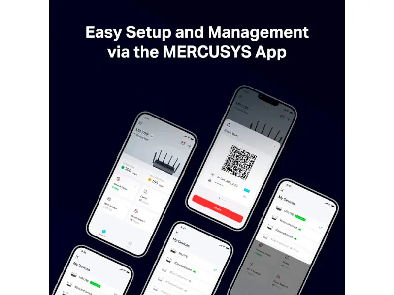 Wi-Fi-маршрутизатор Mercusys MR37BE - фото 4