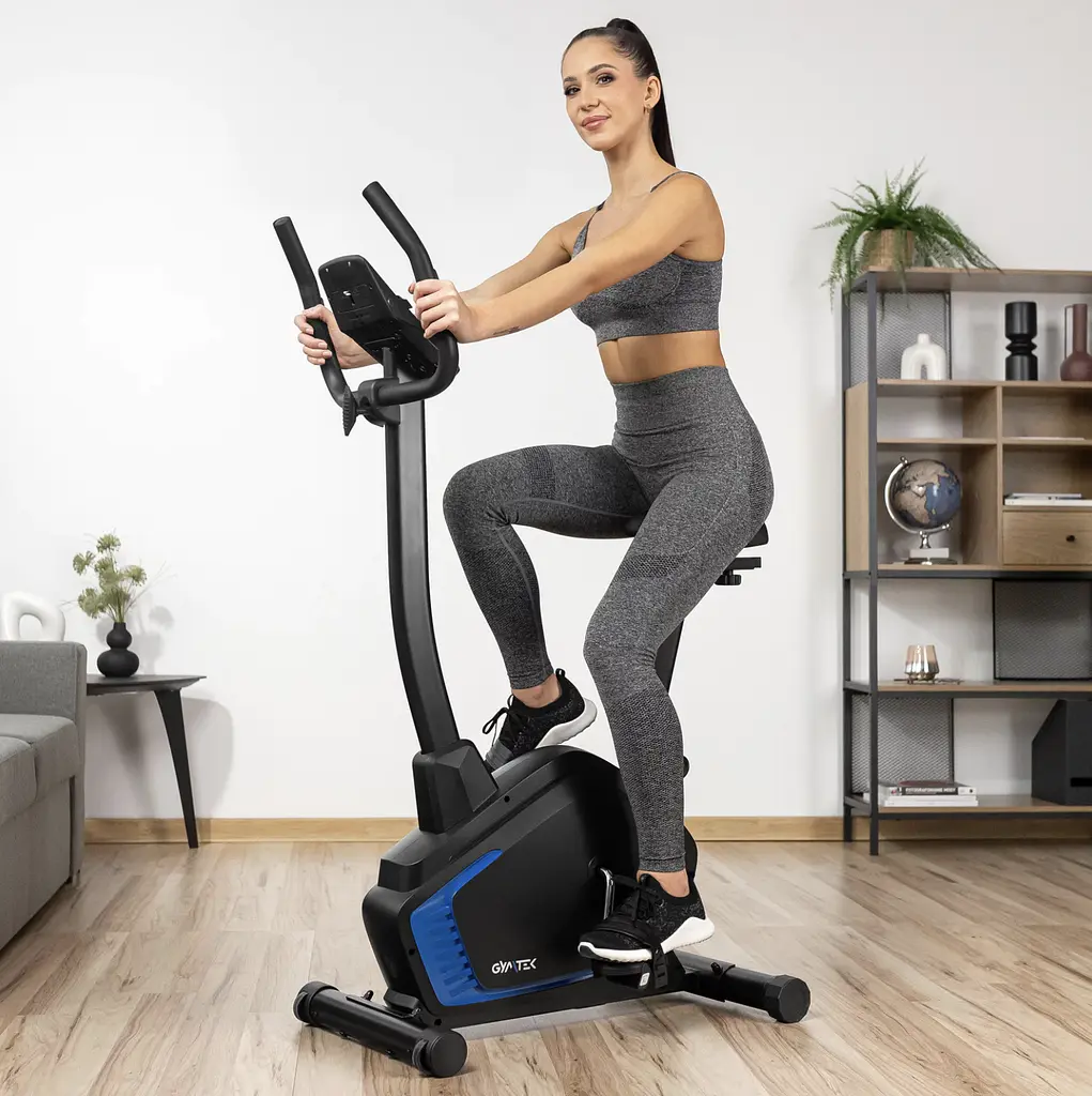 Велотренажер Gymtek XB1800 електромагнітний синій - фото 13