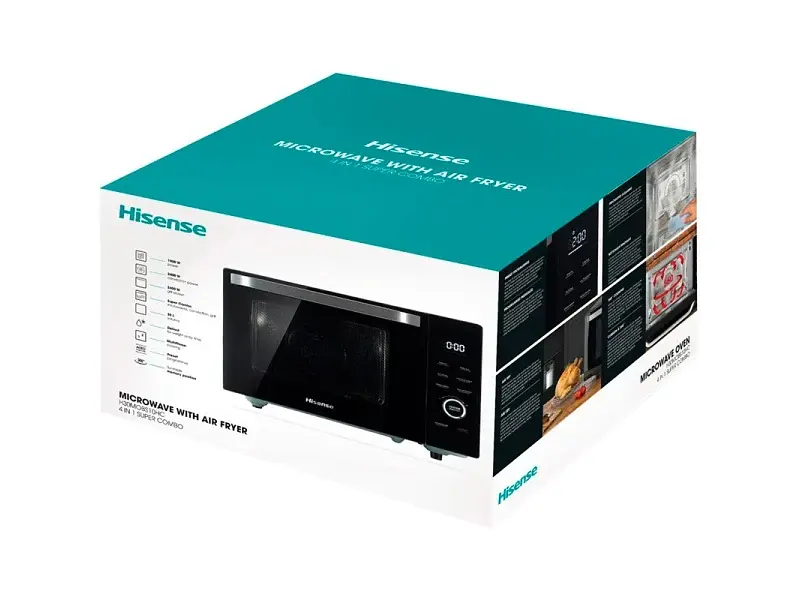 Мікрохвильова піч Hisense H30MOBS10HC з грилем і конвекцією - фото 8