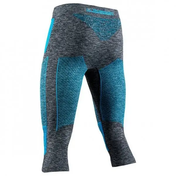 Термоштаны X-Bionic Energy Accumulator 4.0 Melange Pants 3/4 Men XL Серый/Синий (1068-EA-WP42W19M XL G161) - фото 2