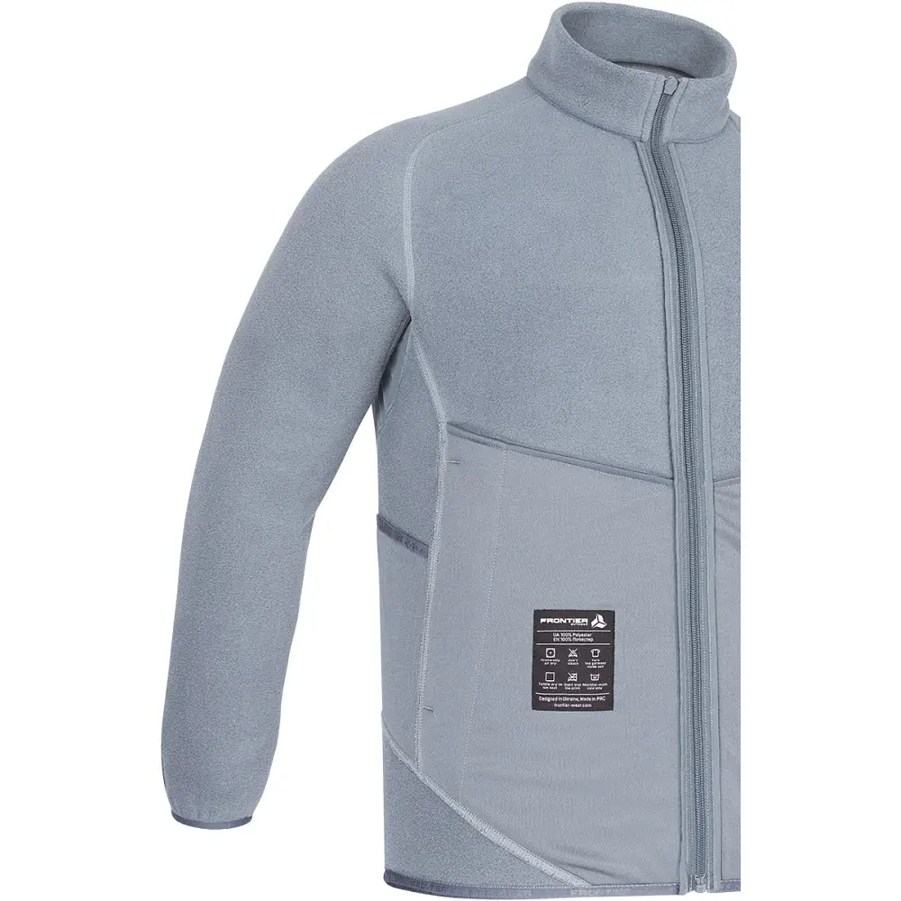 Флісова кофта Frontier CHLORIS XXXL Fleece 200 Men Jacket Steel - фото 5