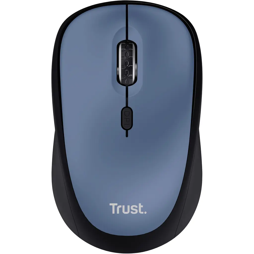 Мишка Trust Yvi+ Silent Wireless Dark Blue (25514) - фото 3