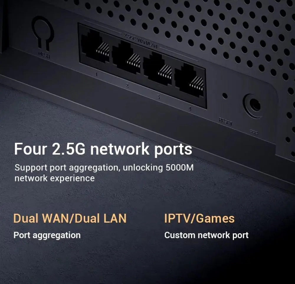 Wi-Fi Роутер Xiaomi BE6500 (підтримка Wi-Fi 7, швидкість до 6453 Мбіт/с) - фото 3
