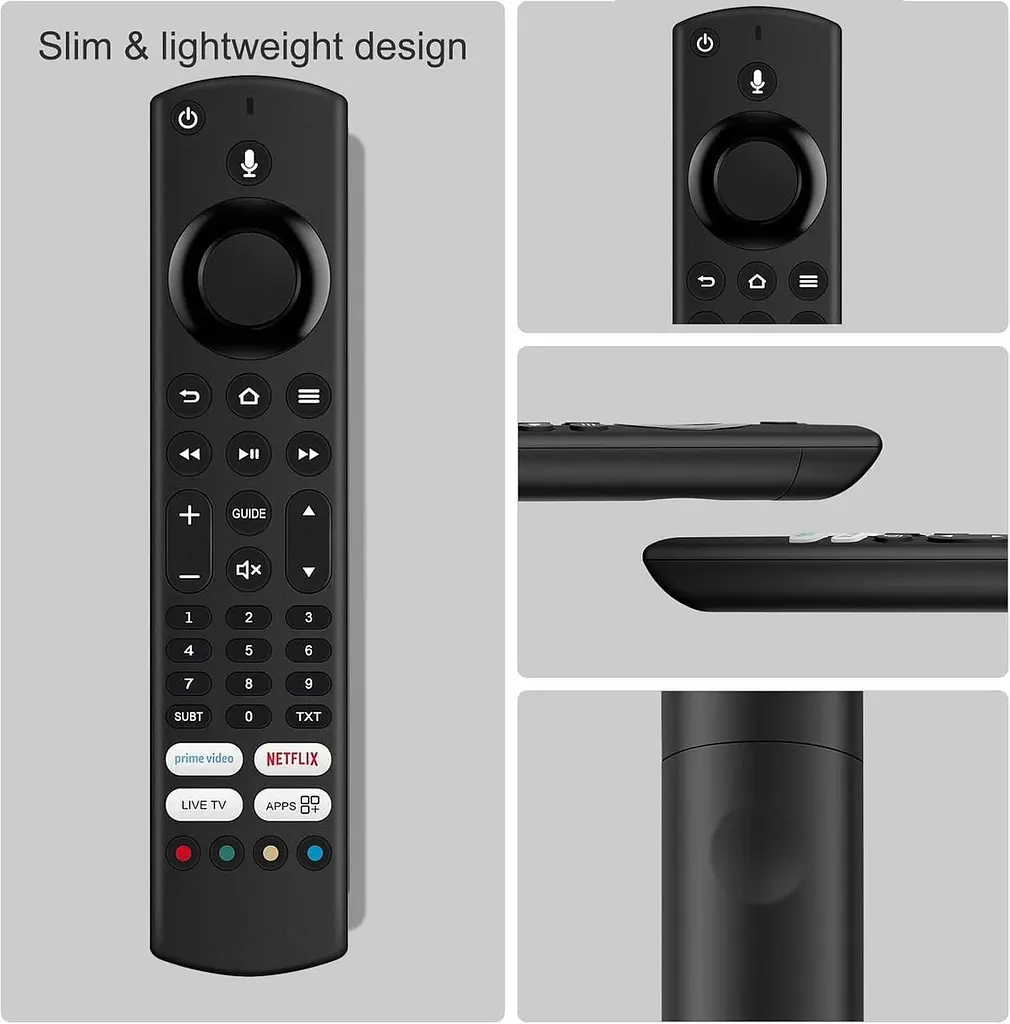 Дистанційний голосовий пульт RM-C3253 для телевізорів JVC Smart TV Fire TV - фото 2