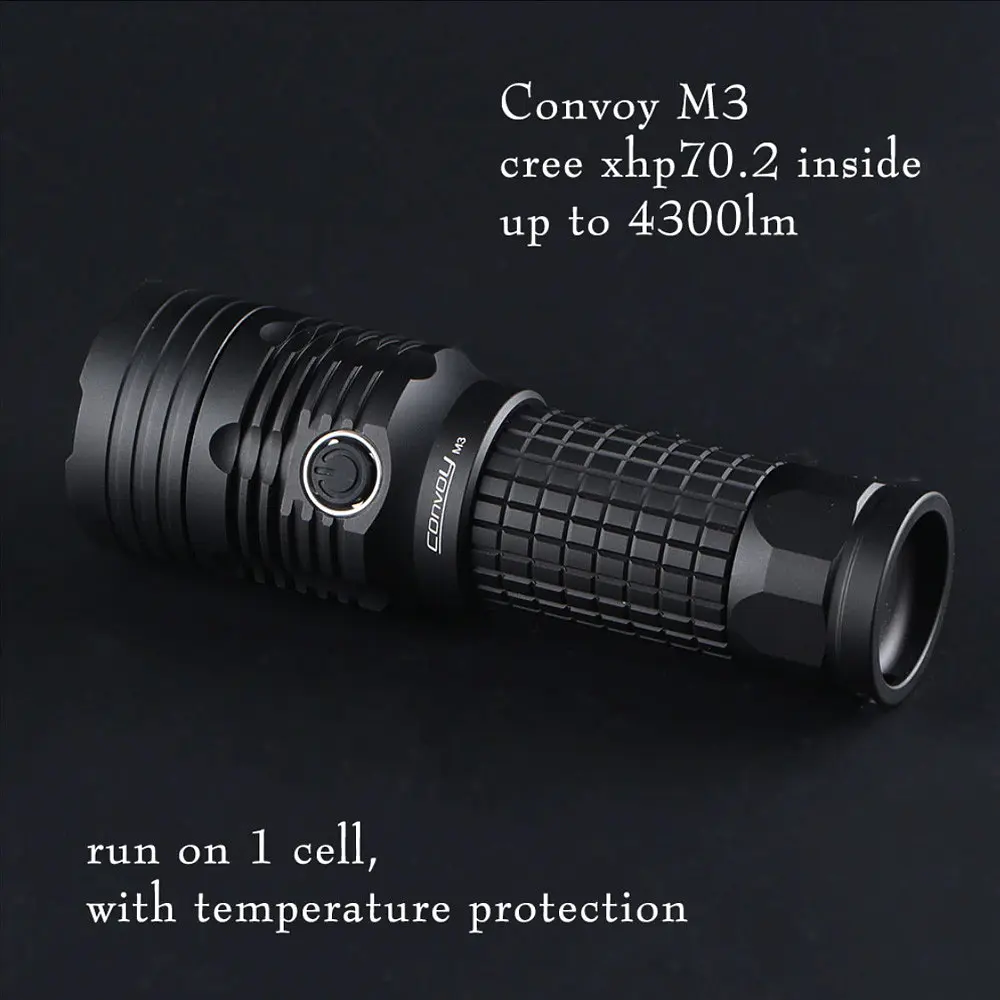 Ліхтар Convoy M3 потужний ліхтарик XHP 70.2 4000K - фото 10