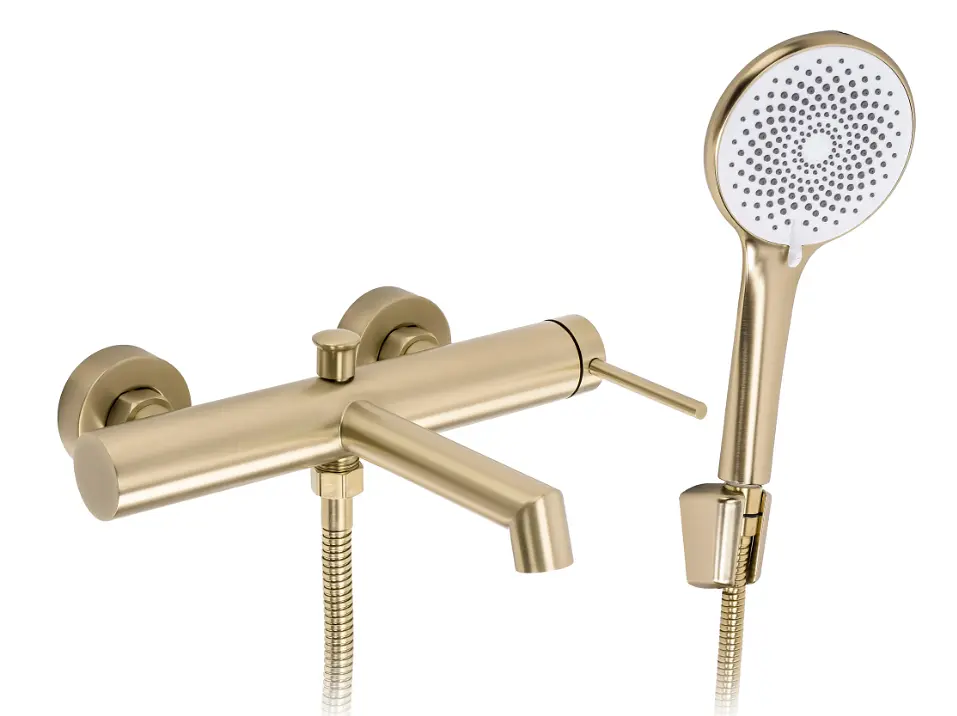 Змішувач для ванни Rea Foss brushed gold REA-B6890