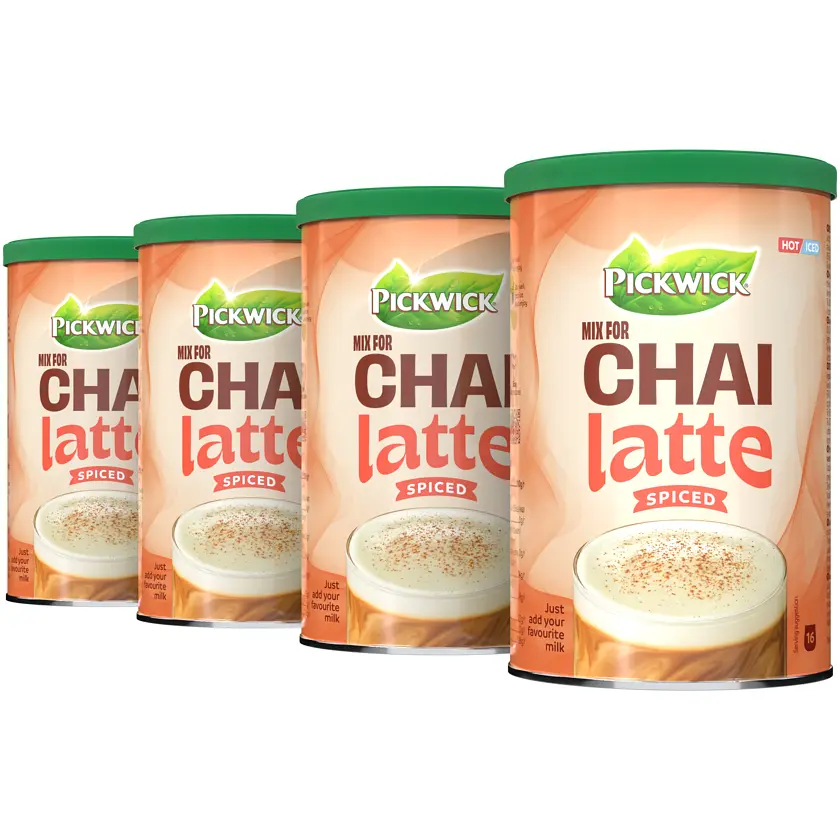Напій розчинний Pickwick Chai Latte Spiced на основі чорного чаю 240 г - фото 4