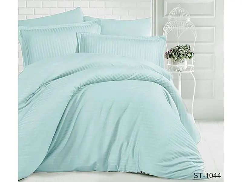 Комплект постільної білизни (LUXURY ST-1044) Євро TAG tekstil pbe0037496 - фото 2