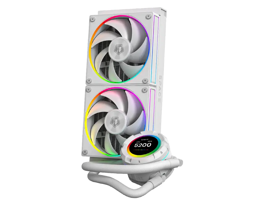 Система рідинного охолодження ID-Cooling SL240 WHITE - фото 2
