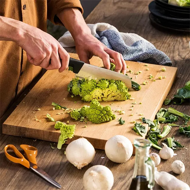 Ніж Santoku Fiskars Hard Edge 16 см (1051761) - фото 4