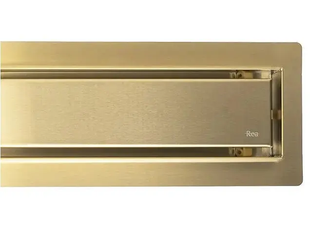 Трап для душу Rea Neox 100 Pro brushed gold 2в1 REA-G2850 - фото 3