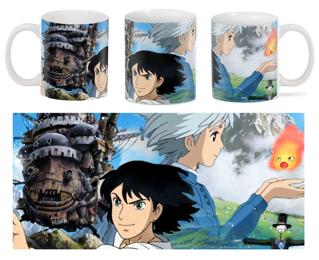Кружка GeekLand Ходячий Замок Хаула Howls Moving Castle Діана Вінн Джонс - фото 4