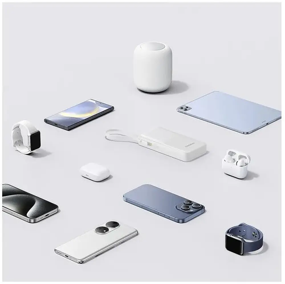 УМБ Baseus Bipow 2 20000mAh QC+PD 20W White (P10077101213-01) - фото 7