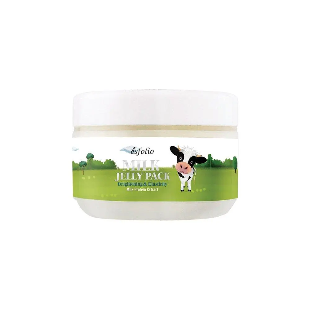Гель-маска для обличчя Esfolio Milk Shape Memory Jelly Pack молочна нічна
