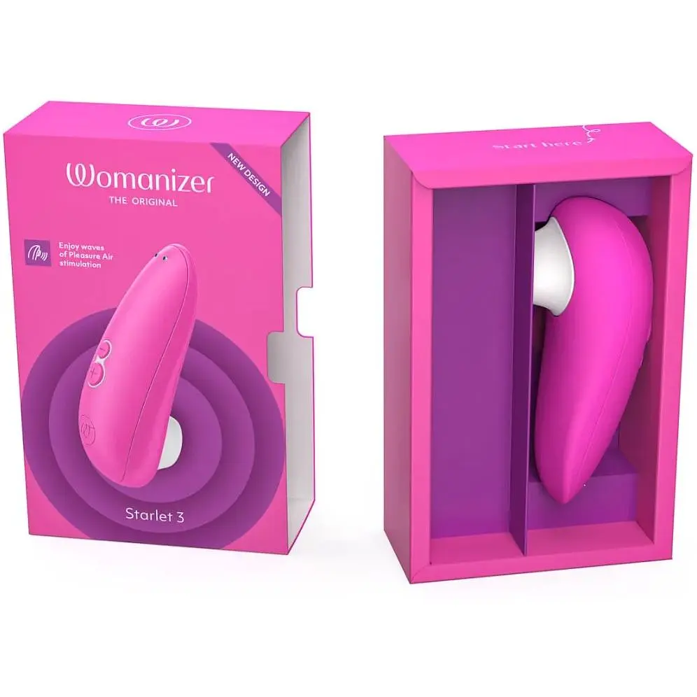 Вакуумний кліторальний стимулятор Womanizer Starlet 3 Pink - фото 5