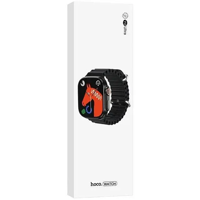 Смарт-годинник Smart Watch HOCO Y12 Ultra вологостійкий Чорний - фото 4