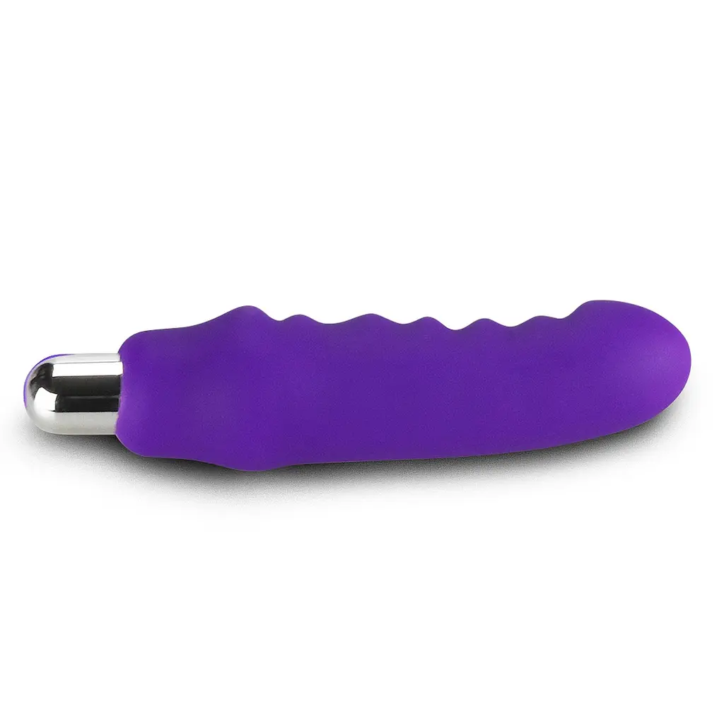 Вібратор Lovetoy Rechargeable IJOY Silicone Waver 16.5 см фіолетовий - фото 4